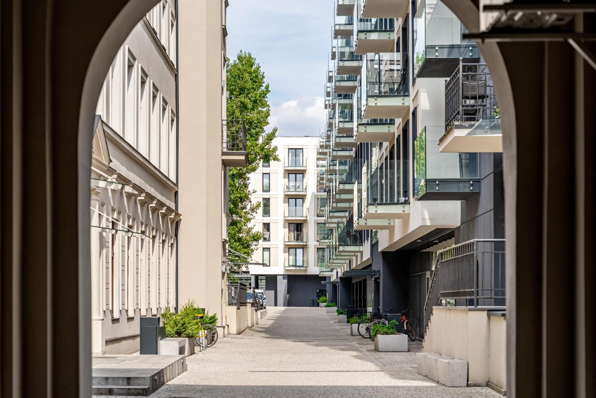 Regnum Noctis Piotrkowska 44 Appartement Łódź Buitenkant foto